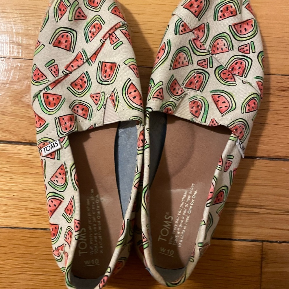 Watermelon Tom Espadrilles